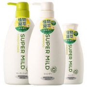 SUPER MILD 惠润 绿野芳香洗发水 (洗发露600ml+洗发水220ml+护发素600ml) *2件