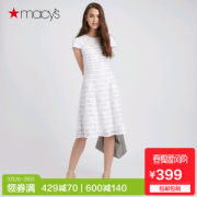 梅西百货旗下 Alfani 女新款蕾丝A字连衣裙