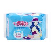 七度空间 优雅系列丝柔超薄夜用275mm10片装