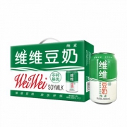 维维 无蔗糖豆奶饮料300ml*12罐整箱