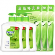 Dettol滴露 植物呵护抑菌洗手液（500g+300g）*3套