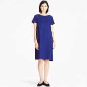 UNIQLO优衣库 女装提花连衣裙
