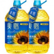 美临 葵花籽油 脱壳压榨 食用油 家庭装 4L*1桶 (欧洲进口原料) *2件