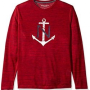 春季打底外穿！Nautica 诺蒂卡 Graphic Red男子T恤
