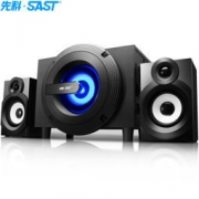 SAST 先科C2 台式电脑音箱 游戏音响 低音炮 2.1多媒体小音响