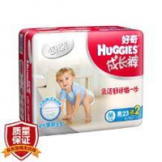 限华东：好奇 Huggies 银装成长裤 纸尿裤 M23+2片【男】【8-11kg】