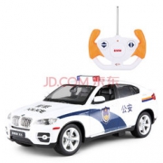 Rastar 星辉 1:14 宝马X6 遥控警车模型    62.6元包邮（双重优惠）