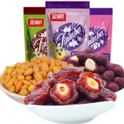 限辽宁/内蒙古！金喇叭 零食组合560g   4.9元（99-50）