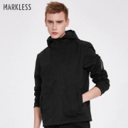 耐克制造商专做夹克 Markless 春秋款 男运动夹克 衬里加绒
