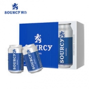京东PLUS会员：SOURCY 狮力 天然矿物质水（不含气） 330ml*24罐 *2件