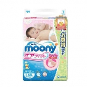 moony 尤妮佳 婴儿纸尿裤 L号 68片 *3件