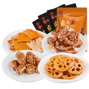 四川名产# 正宗达州三圣宫七星椒卤味零食大礼包