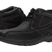 大码福利！Clarks Vanek Rise 男士真皮休闲鞋