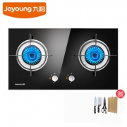 九阳（Joyoung） 6B216E 台嵌两用燃气灶 送刀具四件套 升级款4.2KW旋火