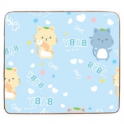 多喜兔儿童玩具 森林小伙伴+BABY猫 宝宝爬行垫 200*180*2cm