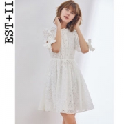 EST＋II/ 春夏季 女士中袖连衣裙