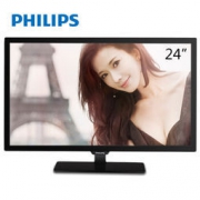 26日8点：PHILIPS 飞利浦 24PFF3661/T3 24英寸 全高清LED液晶电视 黑色