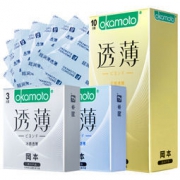 冈本 避孕套透薄组合16片