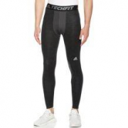 直线跳水：阿迪达斯 Tech-fit 男子运动紧身裤
