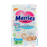 妙而舒（Merries）  U版婴儿纸尿裤 S54片 *5件