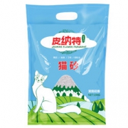 皮纳特 无害低粉尘除臭猫砂10kg   多省包邮 13.9元包邮（18.9-5）