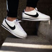成人可穿：Nike 耐克 Cortez 经典大童款真皮阿甘运动鞋