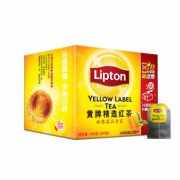 Lipton立顿 黄牌精选红茶2g*200包*3件+立顿茶叶 2g*100包