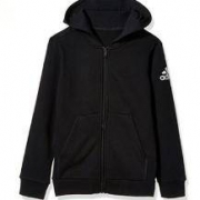 adidas Kids 阿迪达斯 男童 大童针织夹克 YB LOGO FZ HOOD