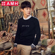 韩都衣舍旗下 AMH 男装针织毛衣