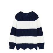 春上新：ZARA 女童波状针织衫