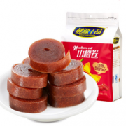 酸甜可口：健源十品 山楂卷 500g  9.9元包邮（14.9-5券）