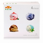 红宝石 东北大板 冰激凌 4合1组合装 混合口味 390g *2件