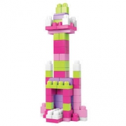 MEGA BLOKS 美高 DCH62 积木玩具（80粒、大颗粒、粉色） *2件 +凑单品