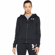 Under Armour 安德玛 SDI Terry Fz 女士抓绒连帽保暖夹克 Prime会员免费直邮无税