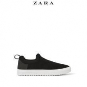 ZARA 男子针织无带运动鞋