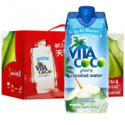 唯他可可 Vita Coco 天然椰子水 NFC果汁饮料 330ml*8瓶