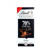 Lindt 瑞士莲 70%特醇黑巧克力 100g *5件