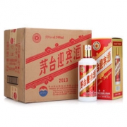茅台 新版迎宾 53度 整箱装白酒 500ml*6瓶