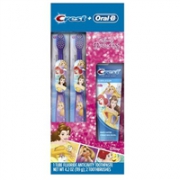 Oral-B 儿童牙刷牙膏节日装（2个牙刷+牙膏）