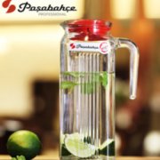 安全温差60℃！PASABAHCE 耐热凉水壶 1L/1.3L可选 带盖 14.9元包邮（需用券）