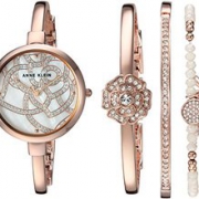 Anne Klein AK/3080RGST 女士手表四件套装