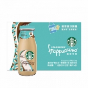STARBUCKS星巴克 星冰乐椰香摩卡咖啡饮料281ml*6瓶