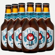Hitachino Nest 常陆野猫头鹰 白啤酒 330ml *6瓶