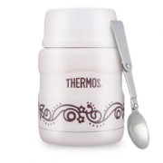马卡龙配色！THERMOS 膳魔师 不锈钢保温焖烧罐 470ml*2个 4色￥288包邮（需领￥50优惠券）