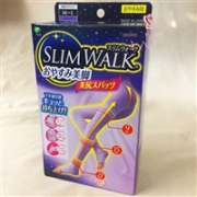 slim walk 包臀连裤压力袜睡眠美腿袜 薰衣草紫