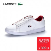法国鳄鱼 Lacoste 男低帮真皮休闲鞋