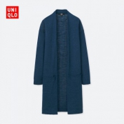 UNIQLO 女装麻混纺开衫(长袖)