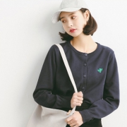 FIRSTMIX 刺绣针织开衫