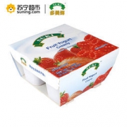 suki 多美鲜 全脂果粒酸奶（草莓/覆盆子）100g*12礼盒 *2件