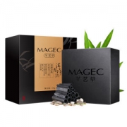 芊茗草 清颜净肌竹炭手工香皂 祛痘控油祛黑头 100g*2块